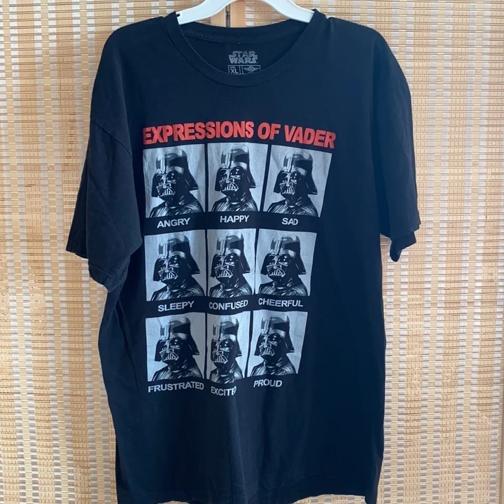 STARS WARS DARK VADER EXPRESSIONS OF VADER GRAPHIC‎ TEE SZ XL - Picture 3 of 4